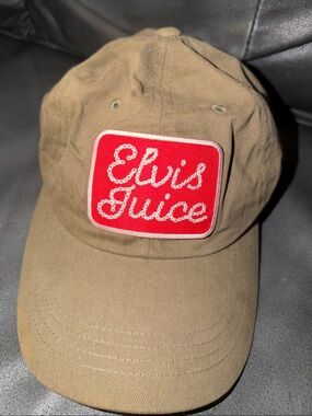 Elvis juice beer The Classic Brown Cotton Baseball Cap with Branded Tag